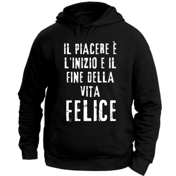 Felpa con Cappuccio Unisex "GES" - immagine 2