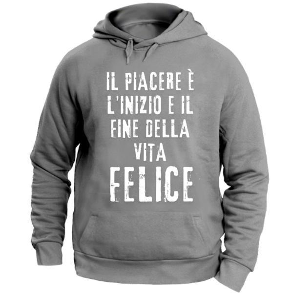 Felpa con Cappuccio Unisex "GES" - immagine 4