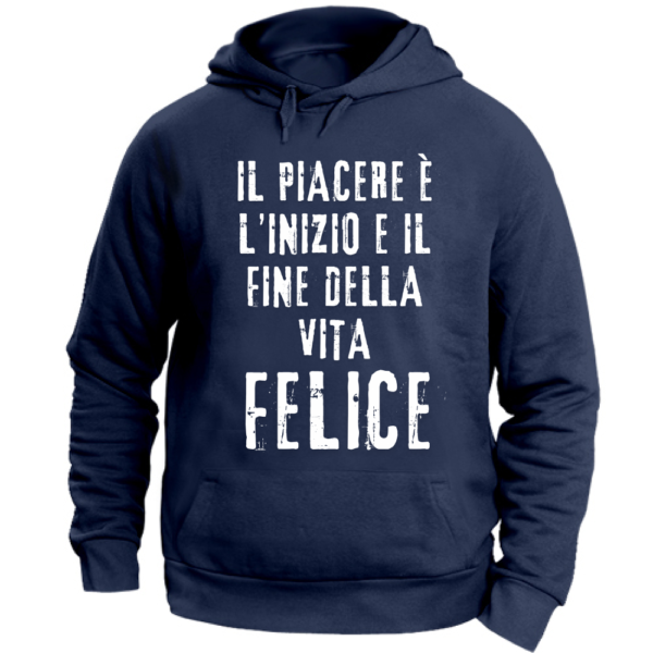 Felpa con Cappuccio Unisex "GES" - immagine 5