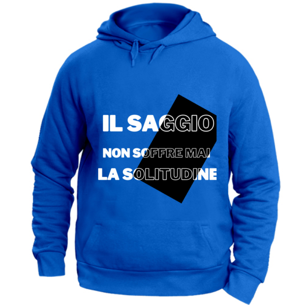 Felpa con Cappuccio Unisex "SOL" - immagine 2