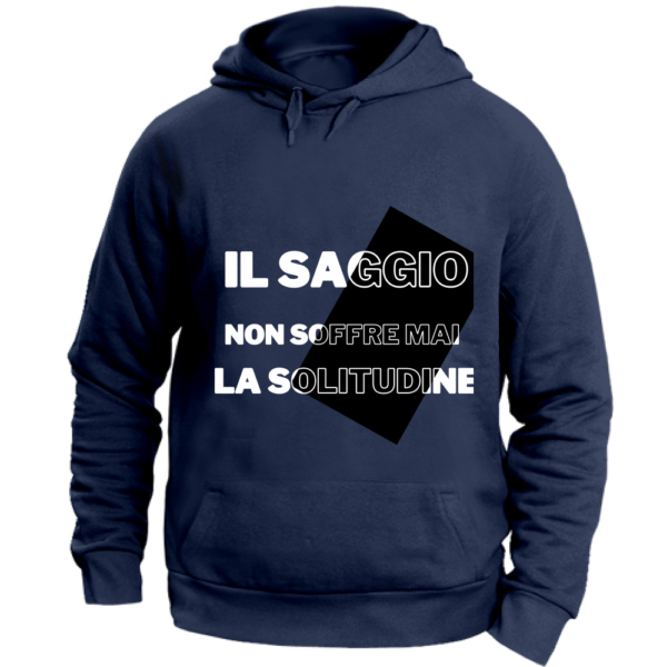 Felpa con Cappuccio Unisex "SOL" - immagine 4