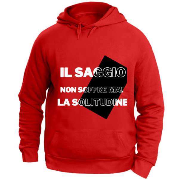 Felpa con Cappuccio Unisex "SOL" - immagine 5